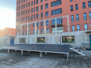 Алюминиевый быстрый сценический театр 10x5m