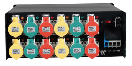 V12 12*4KW цифровой кремниевой коробки 16A.