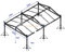290 мм Spigot Custom Portable Postable Creaming Lighting Forms с треугольными крышами 28x15x4m 