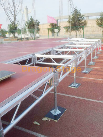 Портативный открытый подиум для концертной сцены 16x14 м