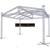 Алюминиевая сцена на крыше концерта на открытом воздухе 10x8x6m