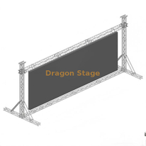 Ферменная система поддержки экрана СИД столба ворот алюминиевого сплава 11кс5м
