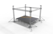 Структурное изготовленное освещение дешевые фермы 6x6x6m