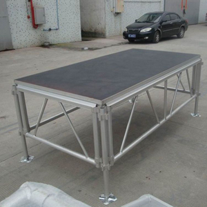 Мобильная портативная регулируемая открытая сценическая платформа 4x2m