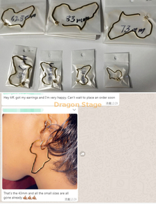 Горячая распродажа из нержавеющей стали украшения серебряной золото.