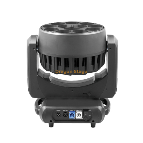 12 x 40W RGBW 550W Светодиодные движения Zoom 1240MZ RGBW Pixel & Mixing
