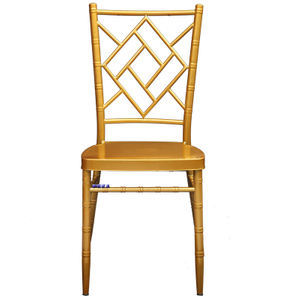 Производитель непосредственно выпущен Metal Hotel Bamboof Стул, великолепный свадебный стул на открытом воздухе, железная сетчатая задница, мебель для отеля