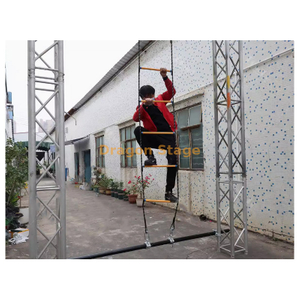 Ниндзя воина веревочная лестница черная