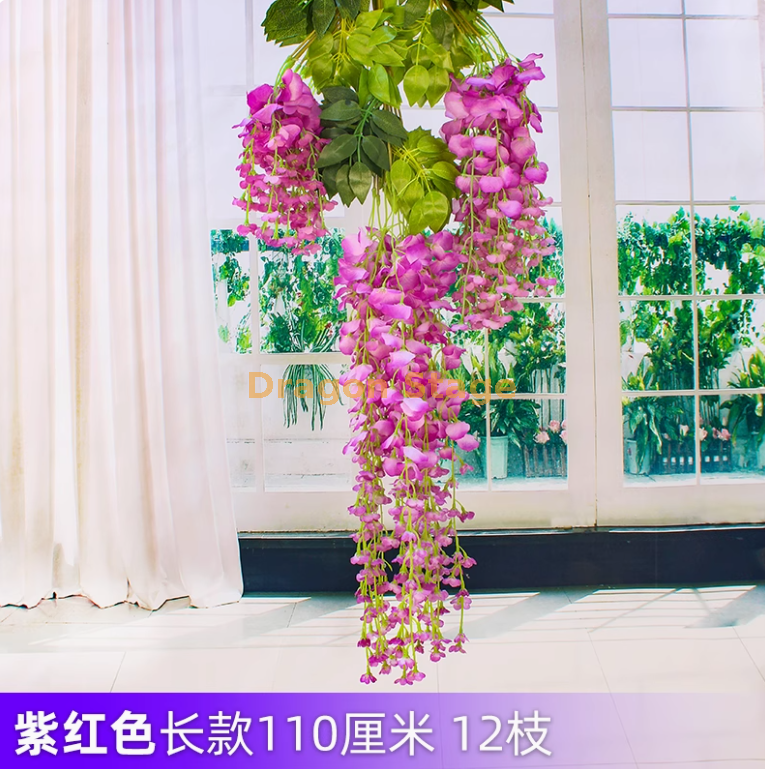 长款紫红色 (12 枝)