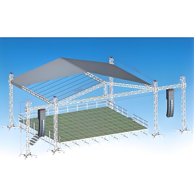 Алюминиевая сцена на крыше системы для концерта 12x10x6m
