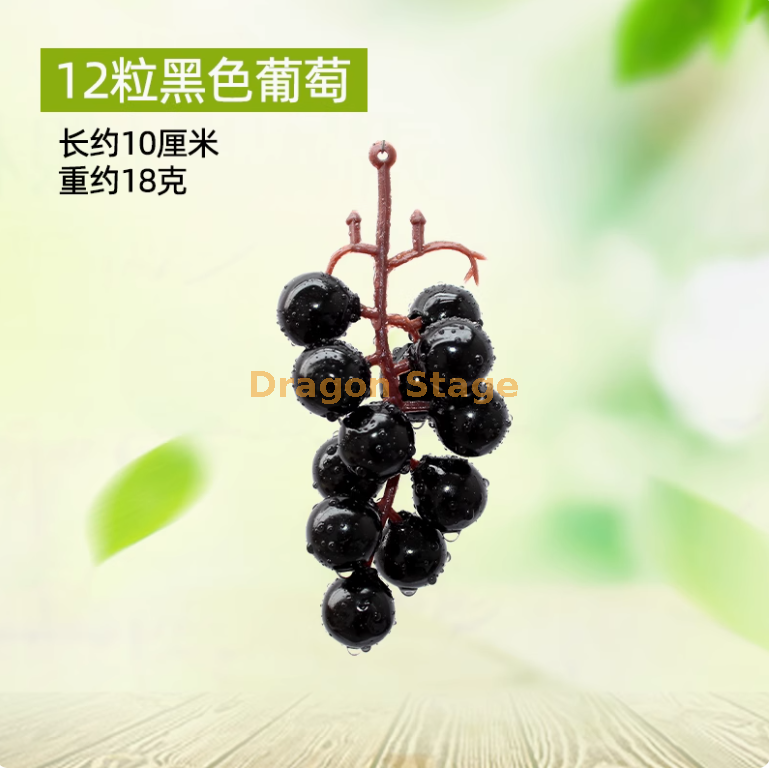 黑色 12 粒黑色 (5 串)