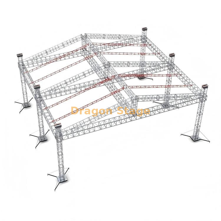 Алюминиевая сцена концертная ферма 30x20x12m