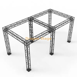 Ферменные системы освещения сцены без крыши 5х20м, высота 6м