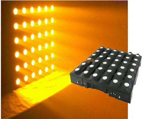 36 бусин 5 Вт монохромные золотые матрицы RGB Light for Wedding