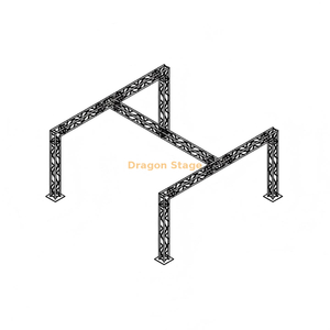 Мобильная ферменная система освещения сцены из алюминиевого сплава 6x6 м – сверхмощный профессиональный портал для мероприятий высотой 3 м