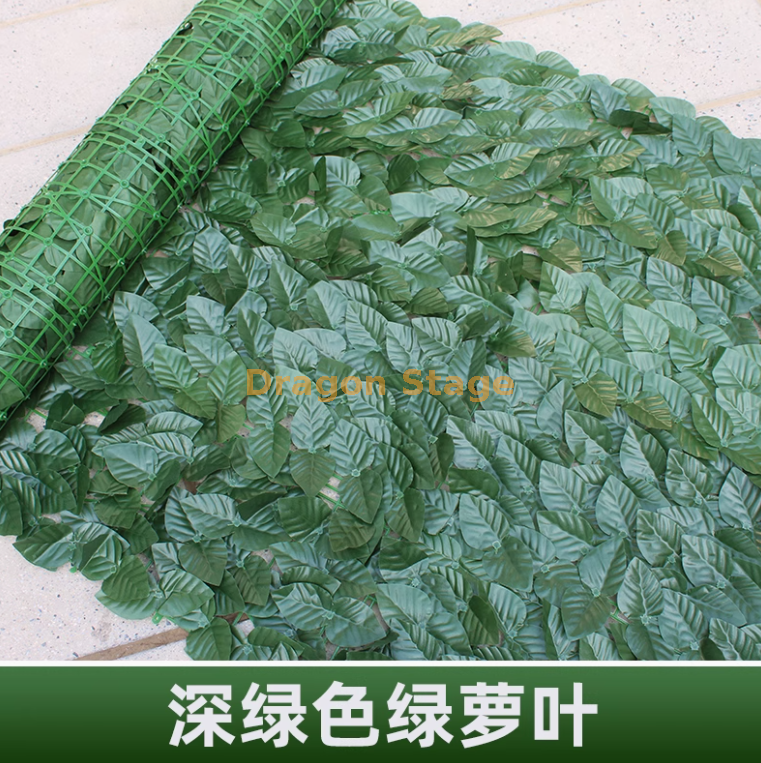 深色绿萝叶 (1 米 3 米) 送绑丝 +3 只蝴蝶